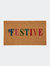 "Festive" Doormat - Natural