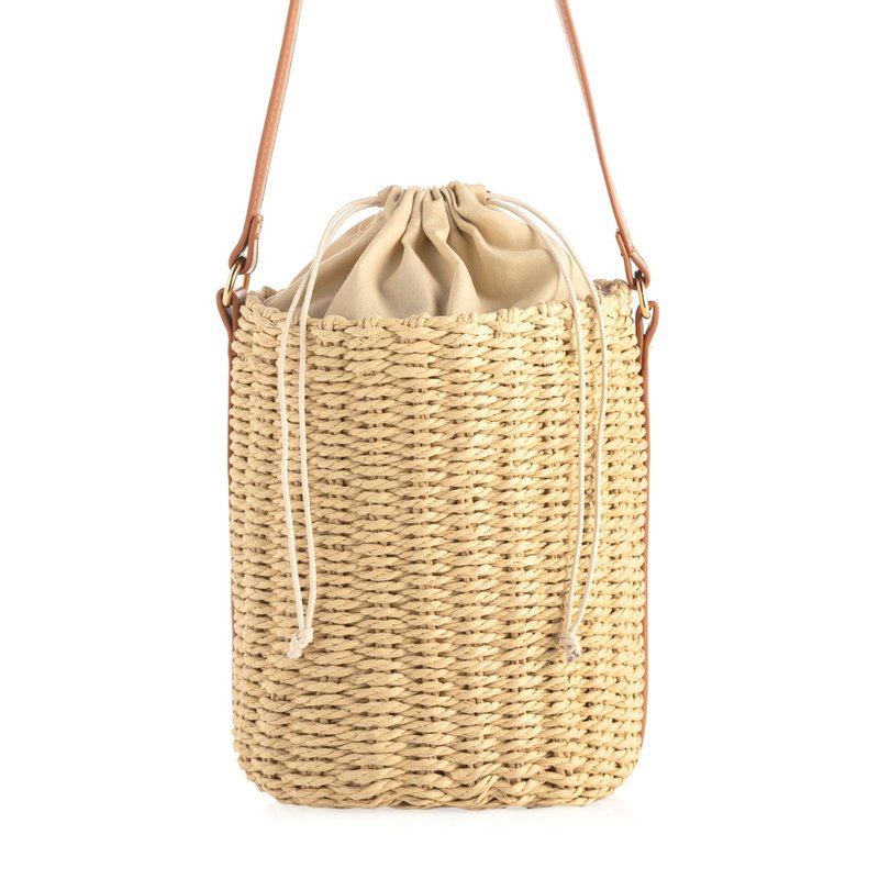Shiraleah Jos Bucket Bag, Natural In Brown