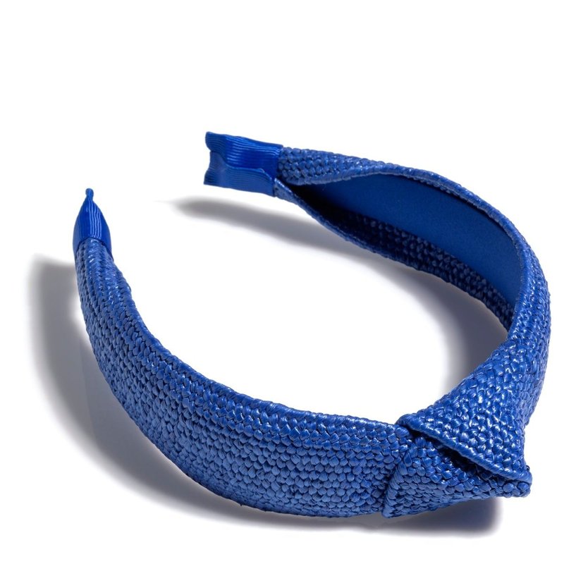 Shop Shiraleah Knotted Woven Headband, Blue