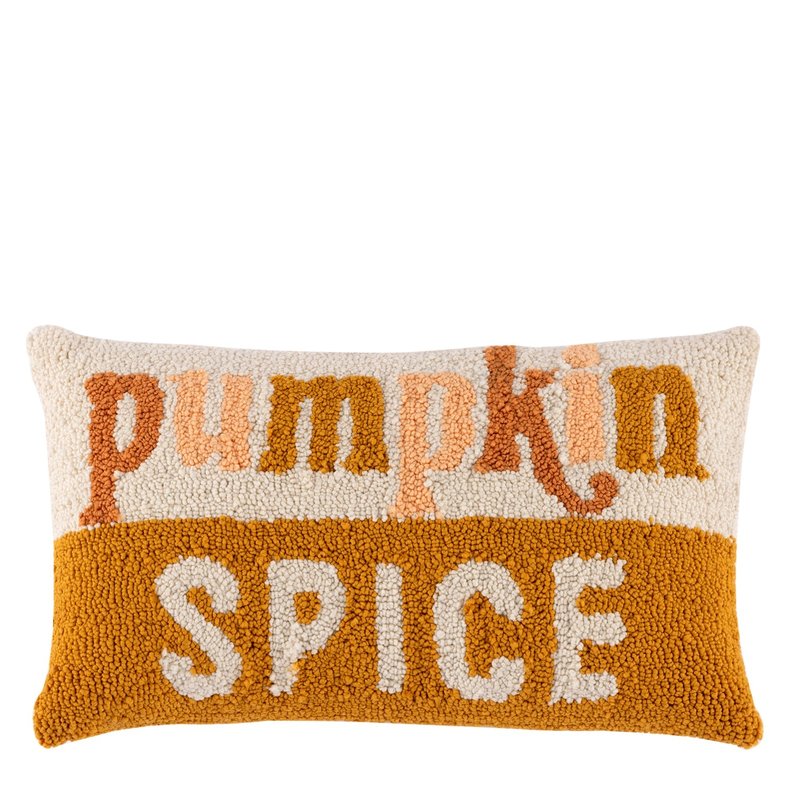 Shiraleah "pumpkin Spice" Pillow In Orange