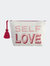 "Self Love" Zip Pouch - Ivory