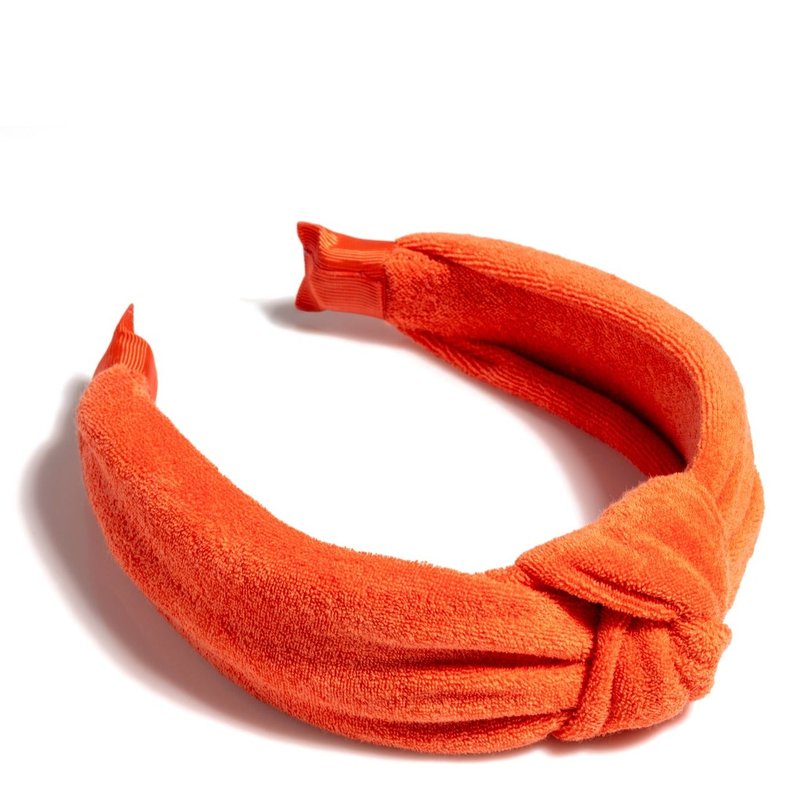 Shiraleah Terry Knotted Headband, Orange