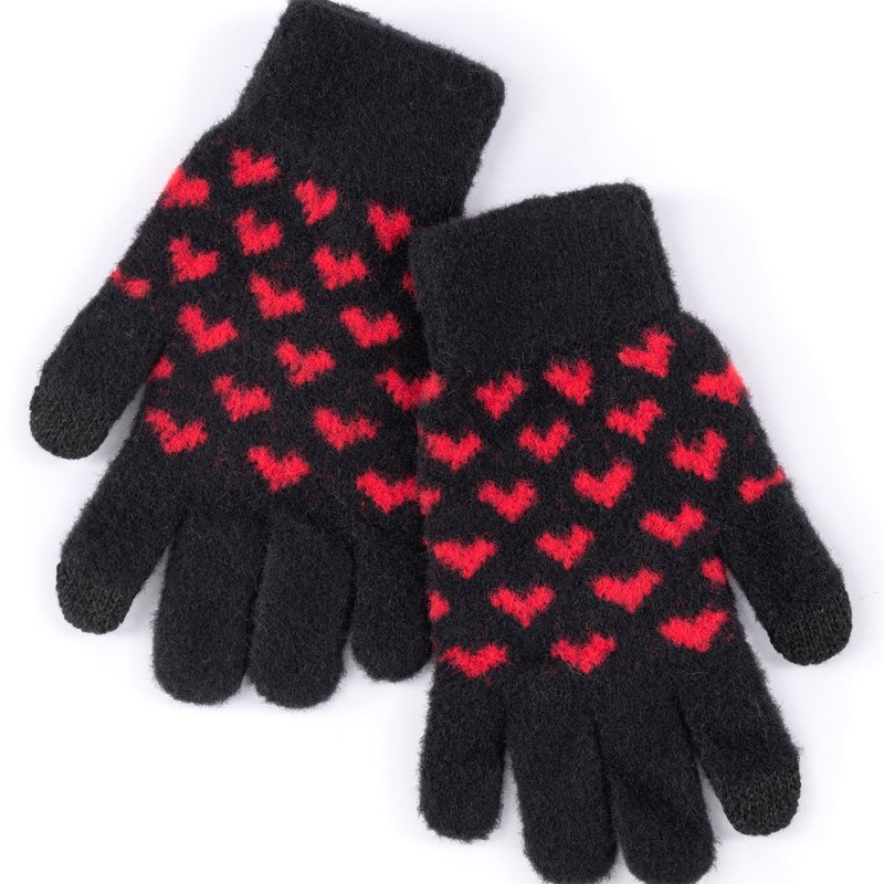 Shiraleah Valentina Touchscreen Gloves, Black
