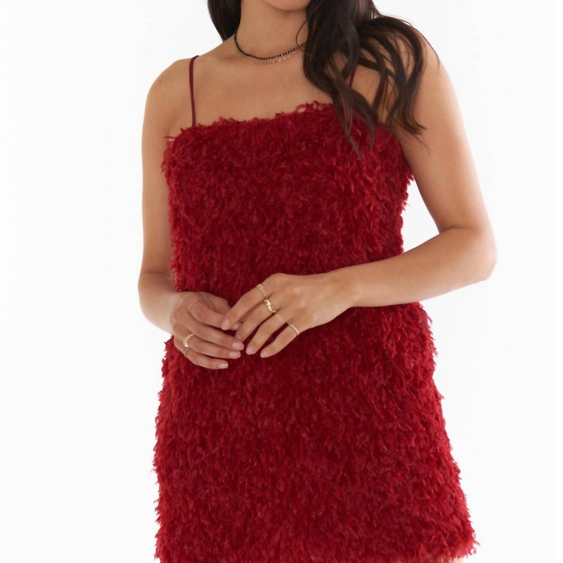 Shop Show Me Your Mumu Valencia Mini Dress In Red