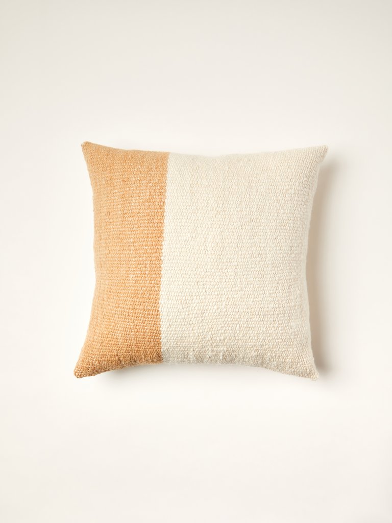 Pila Handwoven Pillow Cover - Butterscotch