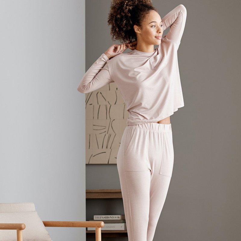 Sijo Softstretch Jogger Pants In Rose