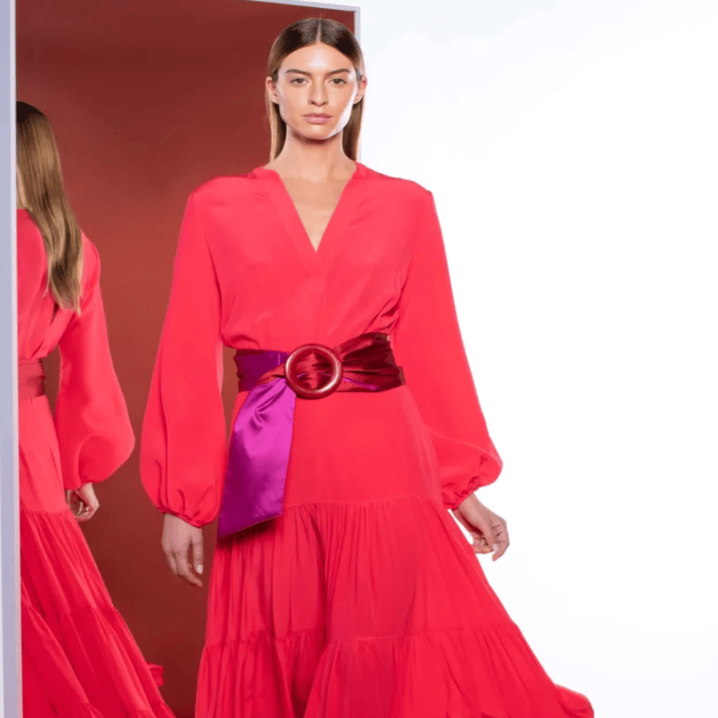 Silvia Tcherassi Sassari Dress In Red