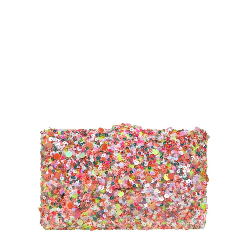 Shop Simitri Confetti 2.0 Kitsch Clutch In Pink