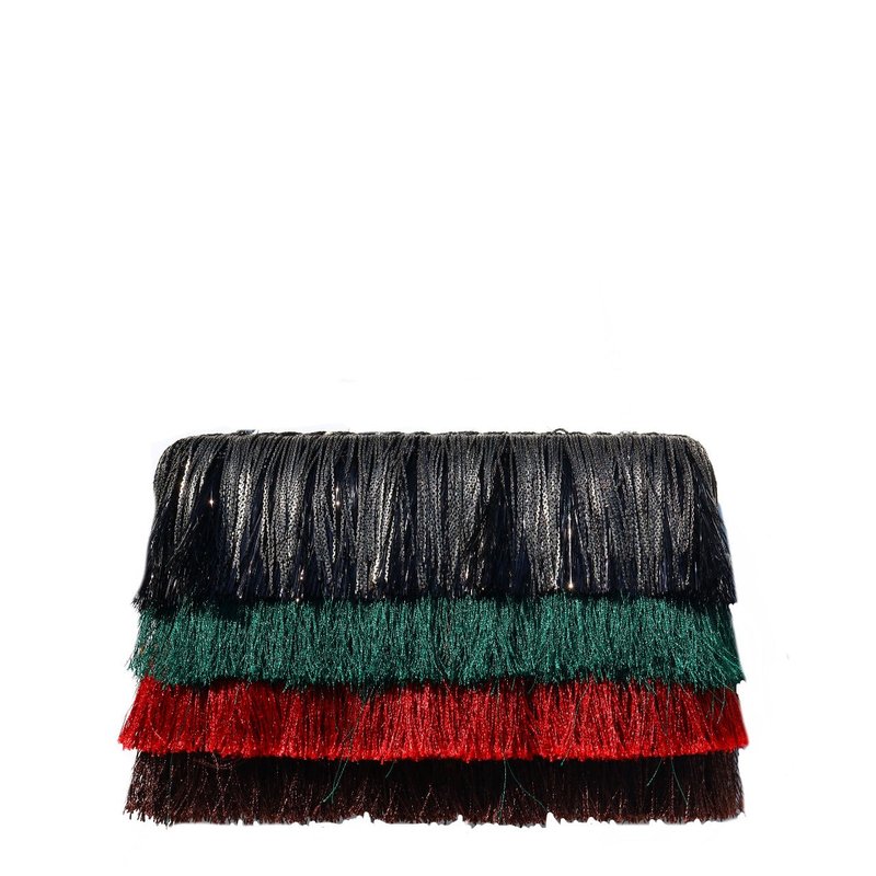 Simitri Holiday Ombre' Clutch In Multi