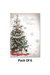 Brother Traditional New Year Christmas Card (Pack Of 6) - One Size - White/Green/Red