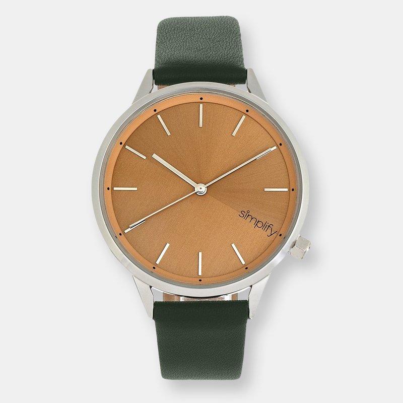 Simplify The 6700 Series Strap Watch In Green