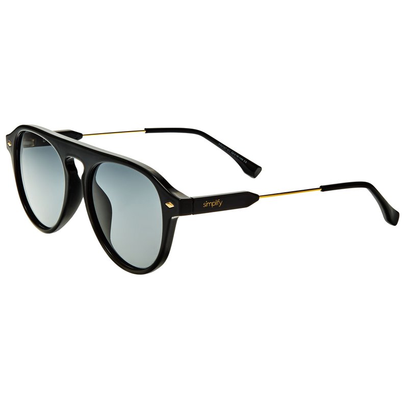 Shop Simplify Carter Polarized Sunglasses In Brown