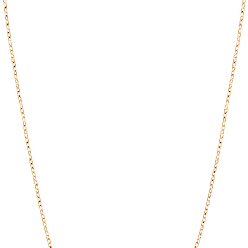 Shop Simply Rhona Love Knot Pendant Necklace In 18k Gold Plated Stainless Steel