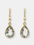 Manara Green Amethyst Gold-plated Earrings - Gold
