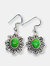 Rajata Turquoise Earrings - Green