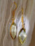 Surya Lemon Quartz Earrings - Gold