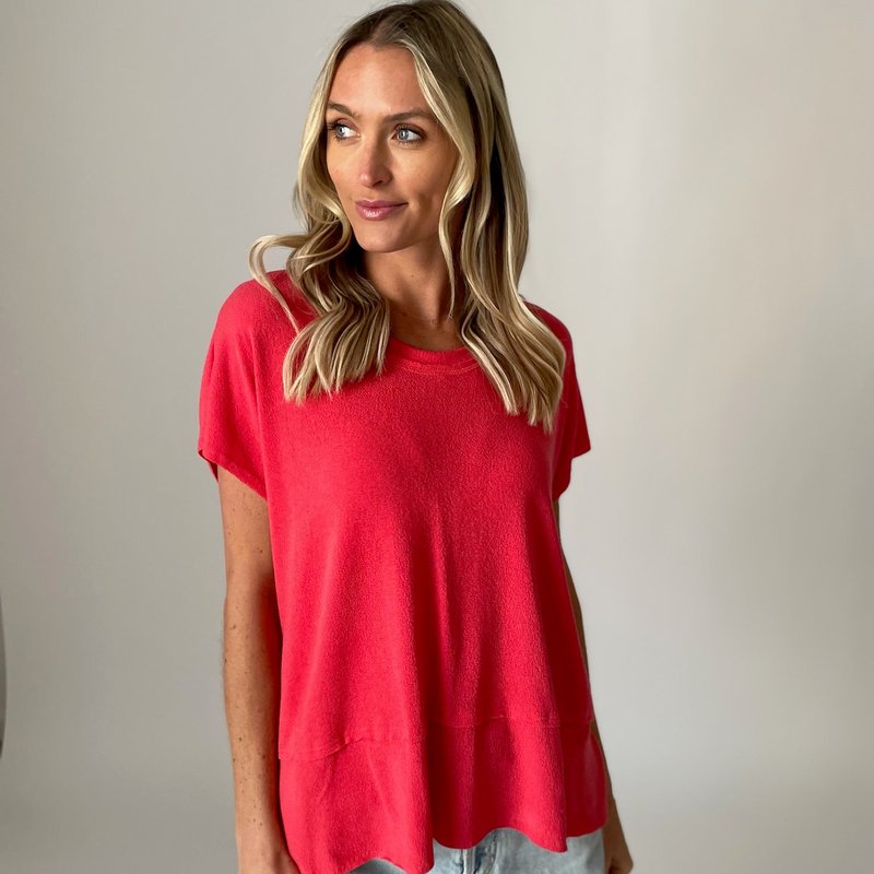 Six Fifty Ellis Top In Red