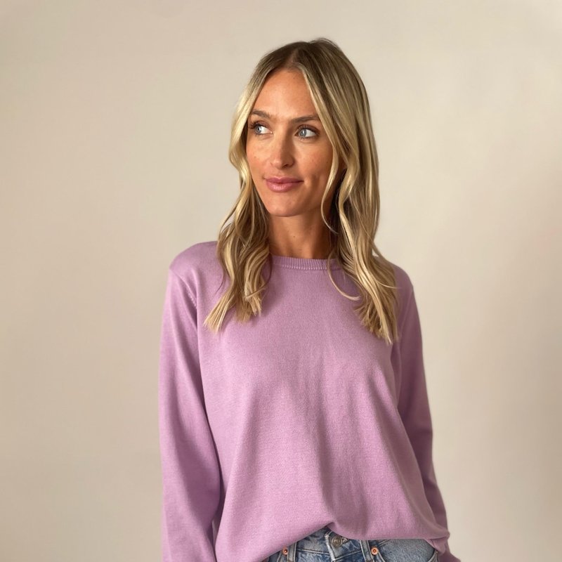 Six Fifty Mae Sweater In Purple
