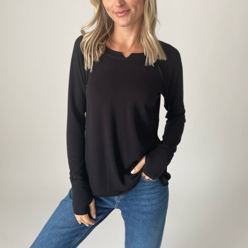 Shop Six Fifty Payton Top In Black