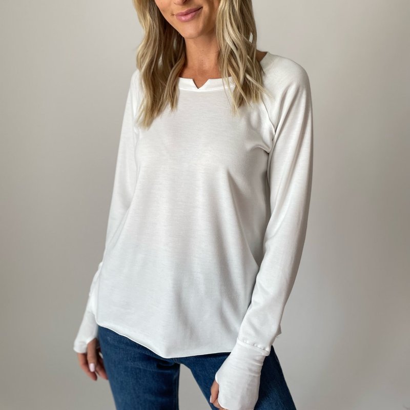 Six Fifty Payton Top In White