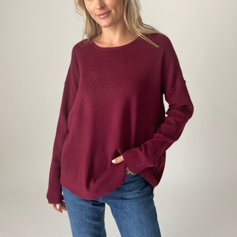 Shop Six Fifty Ryan Sweater In Red