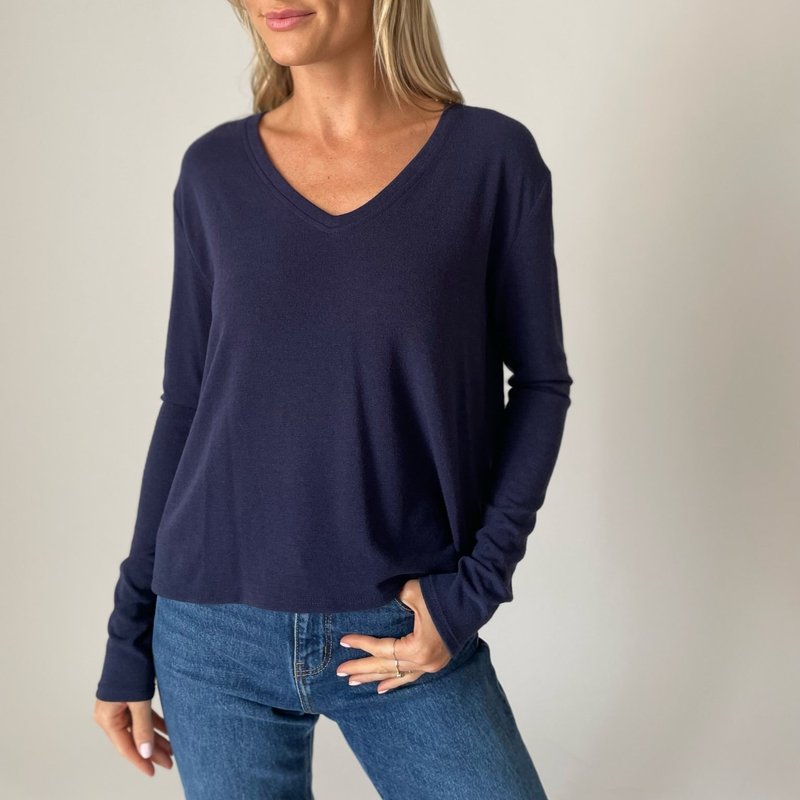 Six Fifty Stacy Top In Black