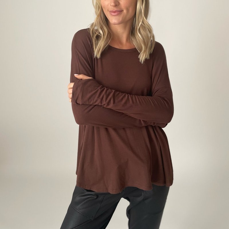 Six Fifty Stevie Top In Brown