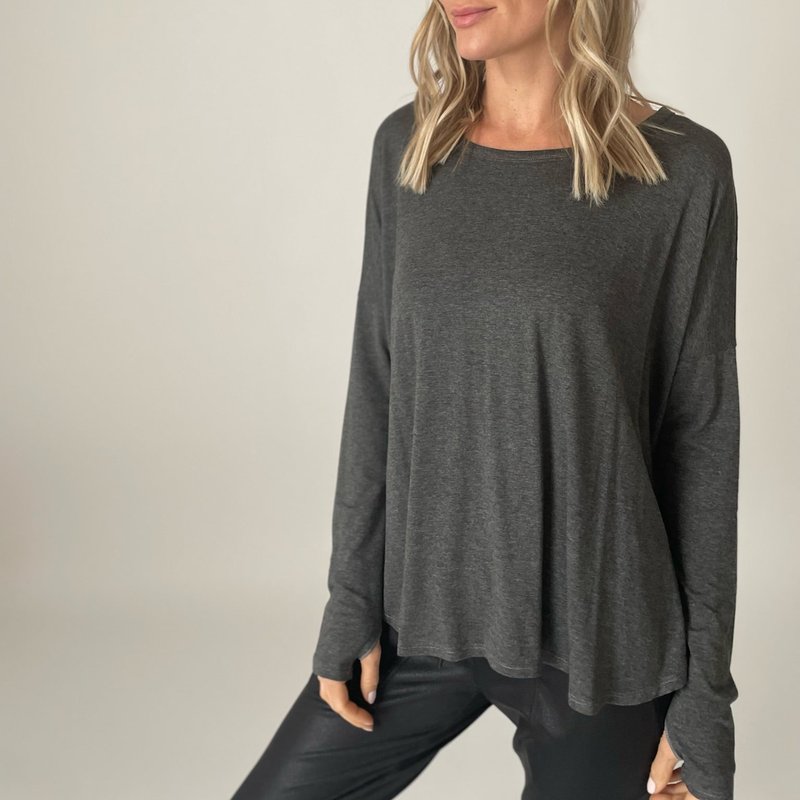 Shop Six Fifty Stevie Top In Grey