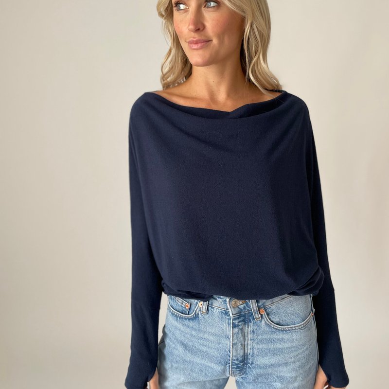 Six Fifty The Anywhere Top In Blue
