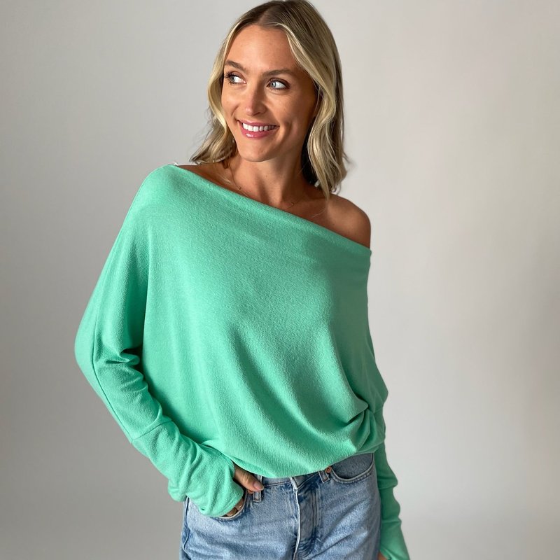 Shop Six Fifty The Anywhere Top In Green