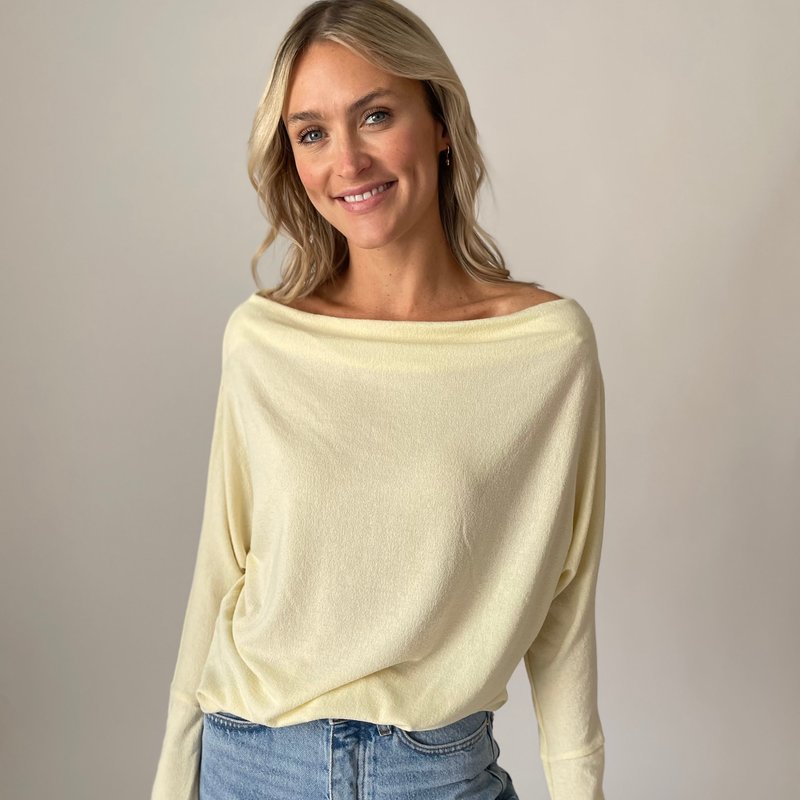 Shop Six Fifty The Anywhere Top In Yellow