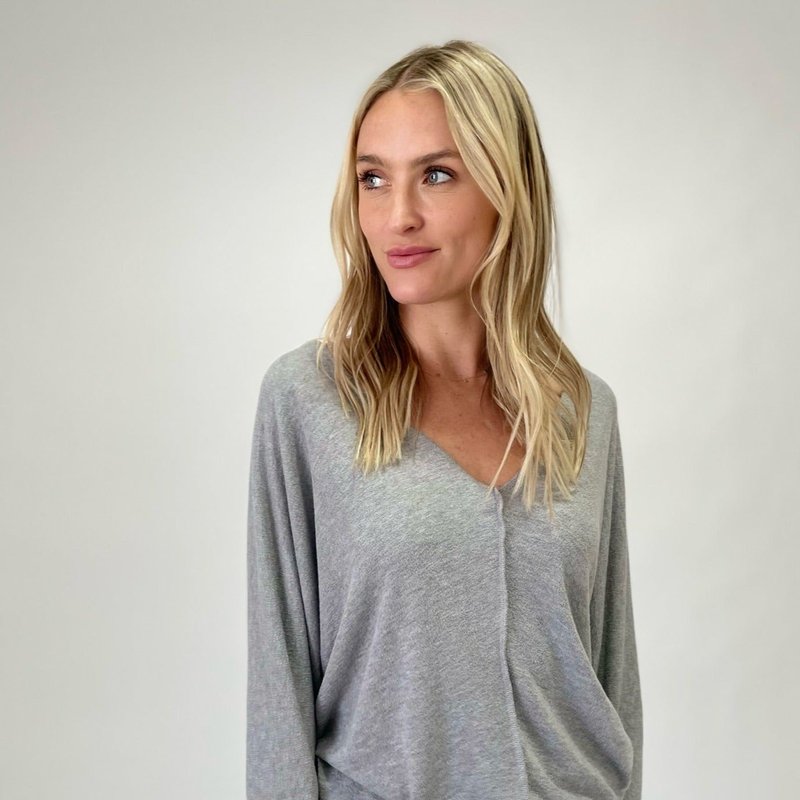Six Fifty Tribeca Top In Grey