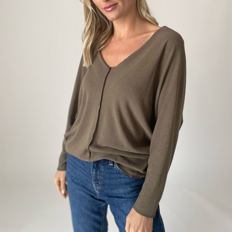 Shop Six Fifty Tribeca Top In Green