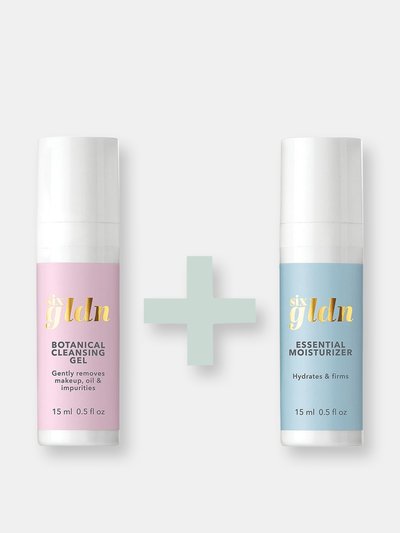 Six Gldn MINI POWER DUO: cleanse & hydrate product