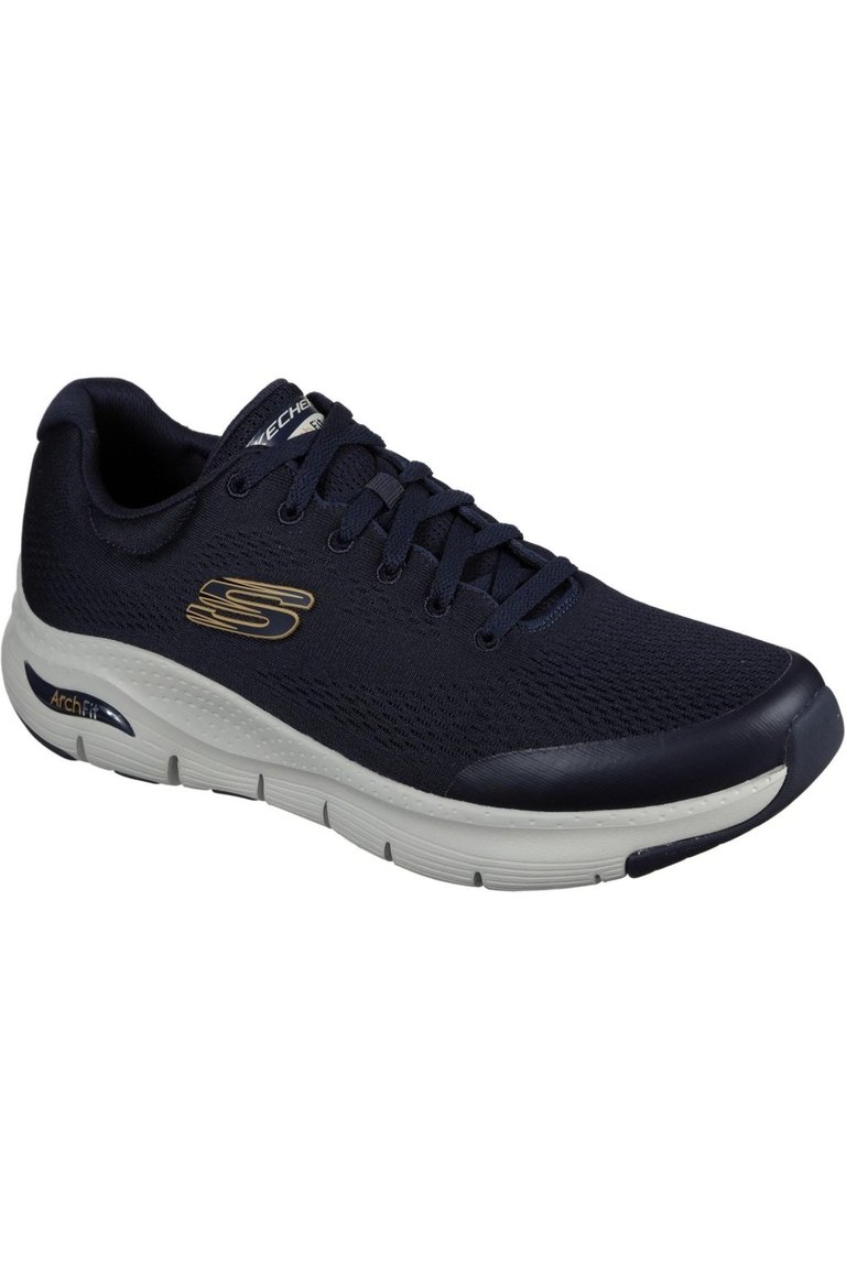 Mens Arch Fit Sports Sneaker - Navy - Navy