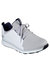 Mens Go Golf Mojo Elite Leather Spikeless Golf Shoes - White/Gray - White/Gray