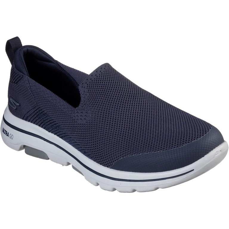 Mens Gowalk 5 Prized Casual Shoes (Navy) - Navy