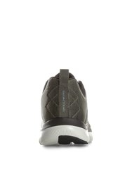 Skechers Boys Flex Advantage 2.0 Lace Up Sneaker (Olive)