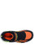 Skechers Boys Flex-Glow Dezlo Mesh Sneakers (Navy/Orange/Lime Green)