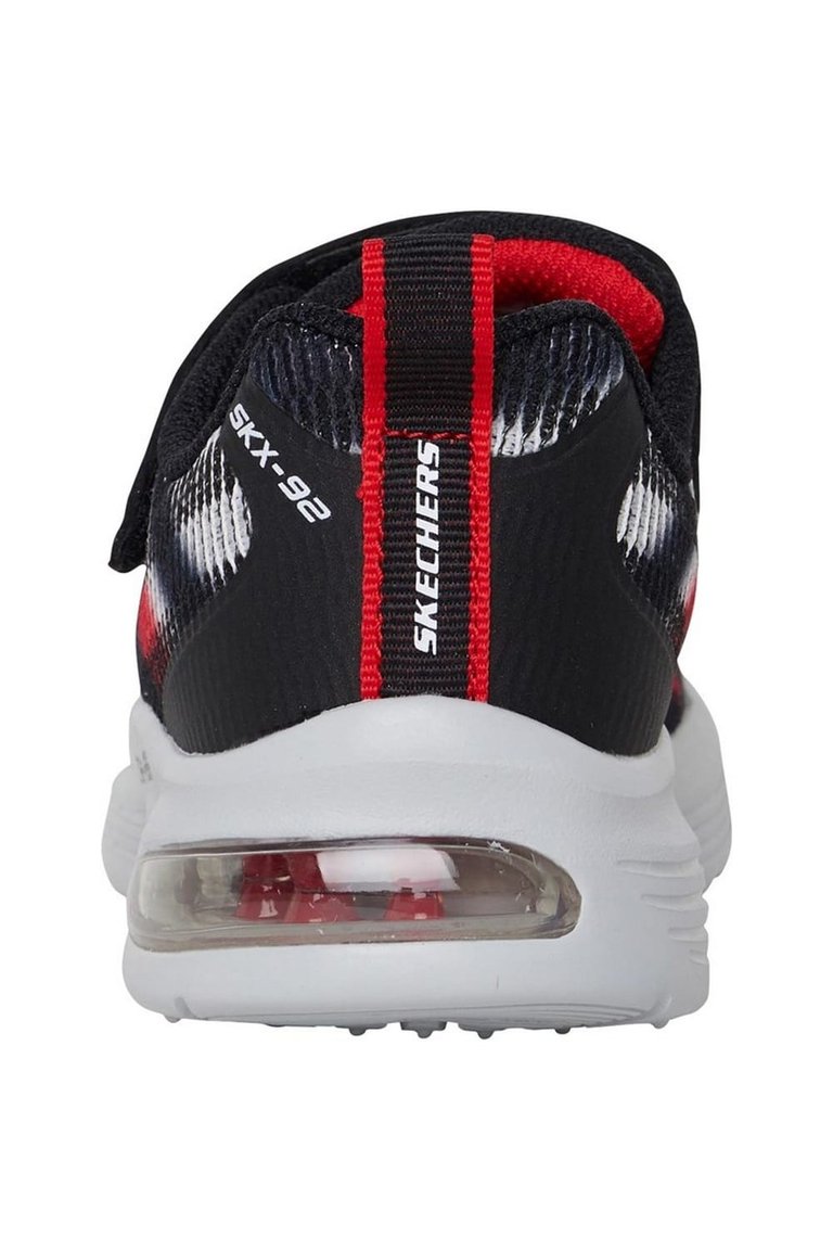 Skechers Boys Skech-Air Dual Sneakers (Black/Red)