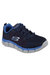 Skechers Childrens Boys Skech-Flex 2.0 Quick Pick Lace-Up Sneakers (Navy/Blue) - Navy/Blue
