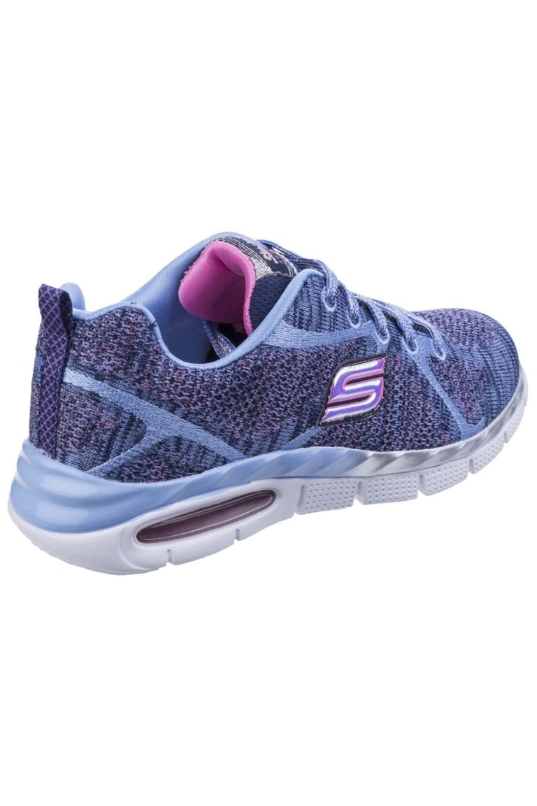 Skechers Childrens Girls Air Appeal Breezy Bliss Contrast Trainers/Sneakers (Navy/Periwinkle)