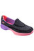 Skechers Childrens Girls Go Walk 4 Awesome Ombres Slip On Shoes (Black/Multi) - Black/Multi
