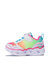 Skechers Girls Heart Lights Sneakers (White/Multicolored)