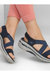 Womens/Ladies GOwalk Arch Fit Astonish Sandals - Navy