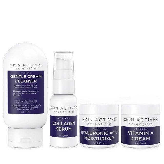 Skin Actives Scientific Ageless Kit: Anti Aging Skin Care Products