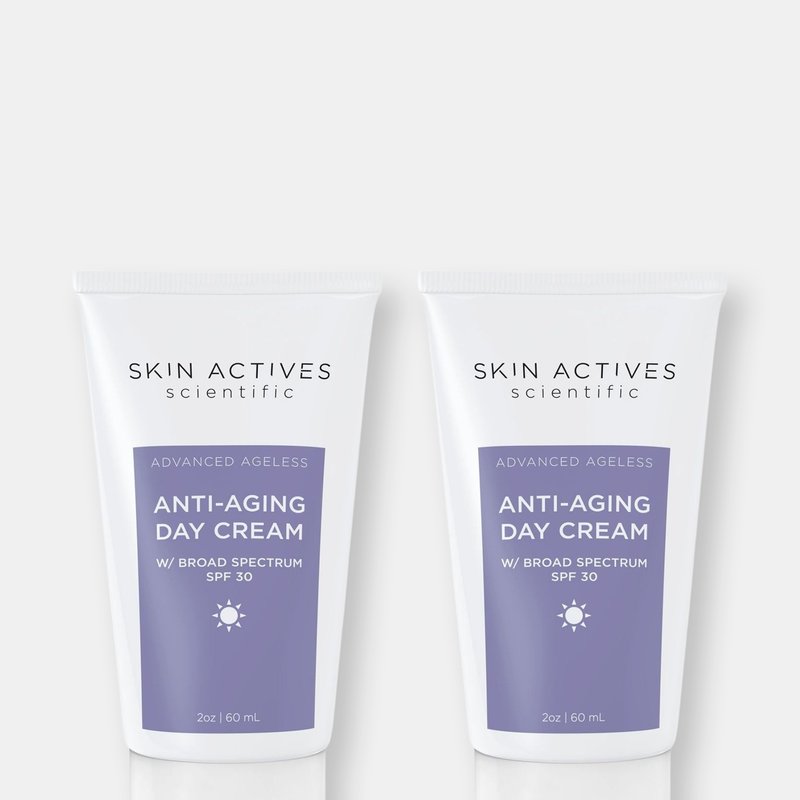 Skin Actives Scientific Anti-aging Day Cream W/ Broad Spectrum Spf 30 | Advanced Ageless Collection
