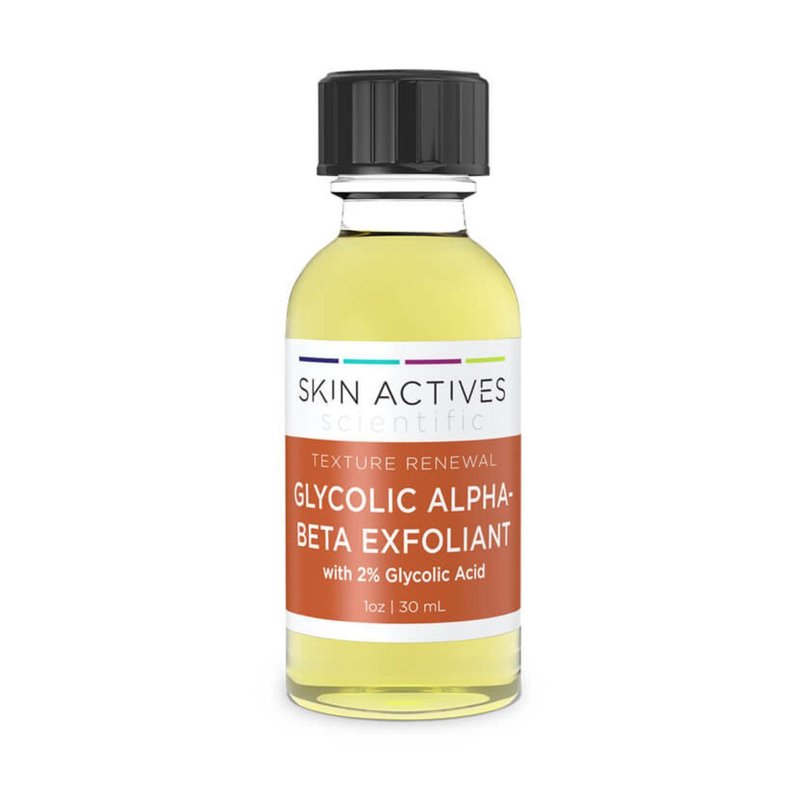 Skin Actives Scientific Texture Renewal Glycolic Alpha-beta Exfoliant In Yellow