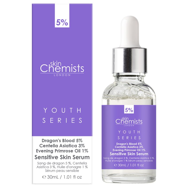 Shop Skinchemists Dragon's Blood, Centella Asiatica & Evening Primrose Oil Serum For Sensitive Skin