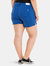 Side Vent Shorts - Classic Blue